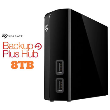هارد دیسک اکسترنال سیگیت مدل Backup Plus Hub با ظرفیت 8ترابایت