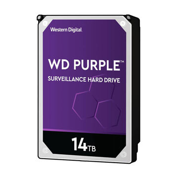 هارددیسک اینترنال وسترن دیجیتال رنگ بنفش با ظرفیت 14 ترابایت (WD Purple 14 TB)