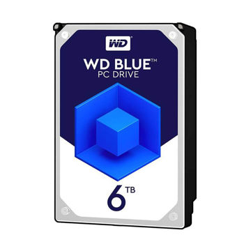 هارددیسک اینترنال وسترن دیجیتال آبی (WD BLUE) ظرفیت 6 ترابایت