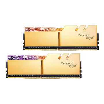 رم دسکتاپ DDR4 دو کاناله 4000 مگاهرتز CL18 جی اسکیل مدل TRIDENTZ ROYAL ظرفیت 64 گیگابایت