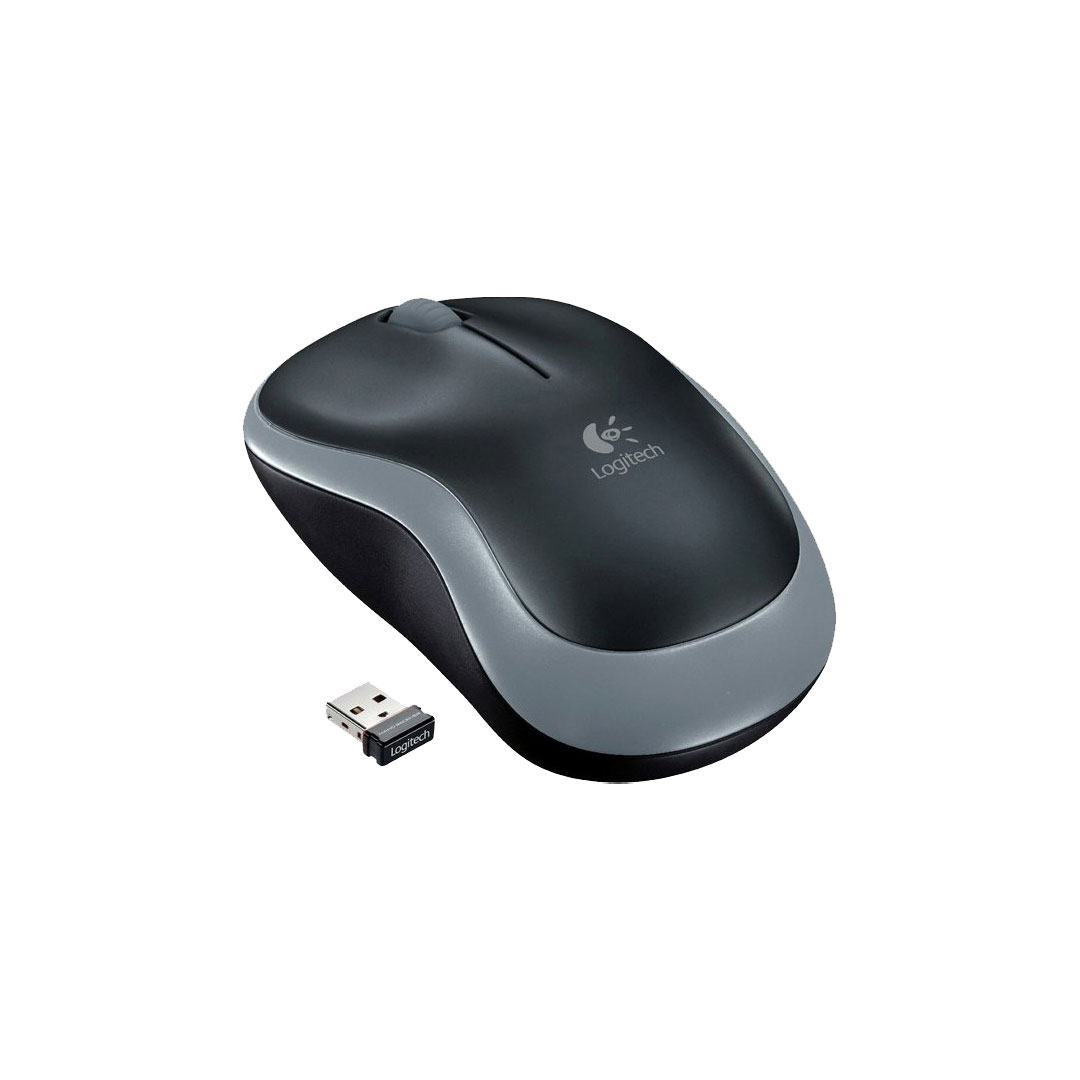 ماوس بی‌ سیم لاجیتک مدل M185 اصل ا Logitech M185 Wireless Mouse